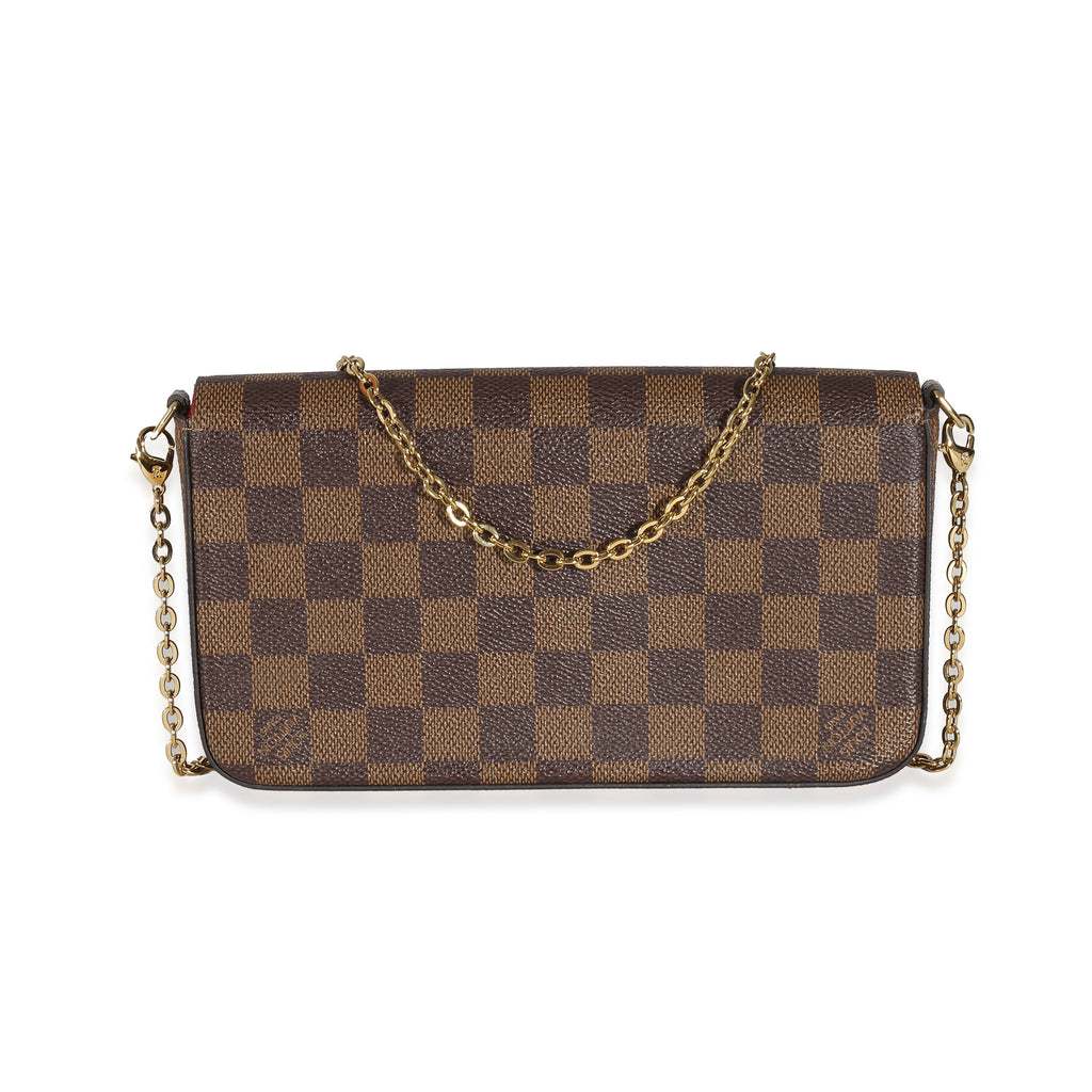 Louis Vuitton Louis Vuitton Cerise Damier Ebene Canvas Félicie Pochette