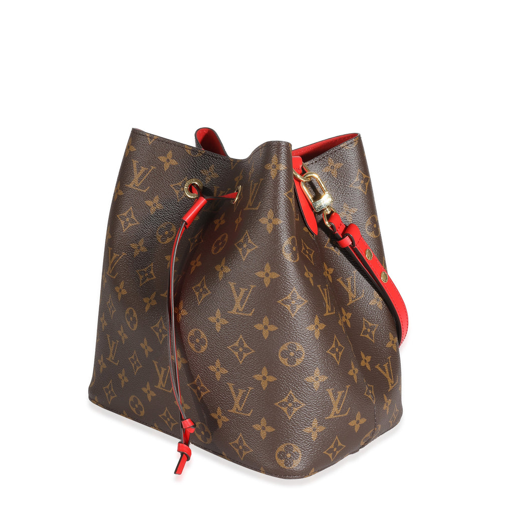 Louis Vuitton Louis Vuitton Coquelicot Monogram Canvas NéoNoé MM
