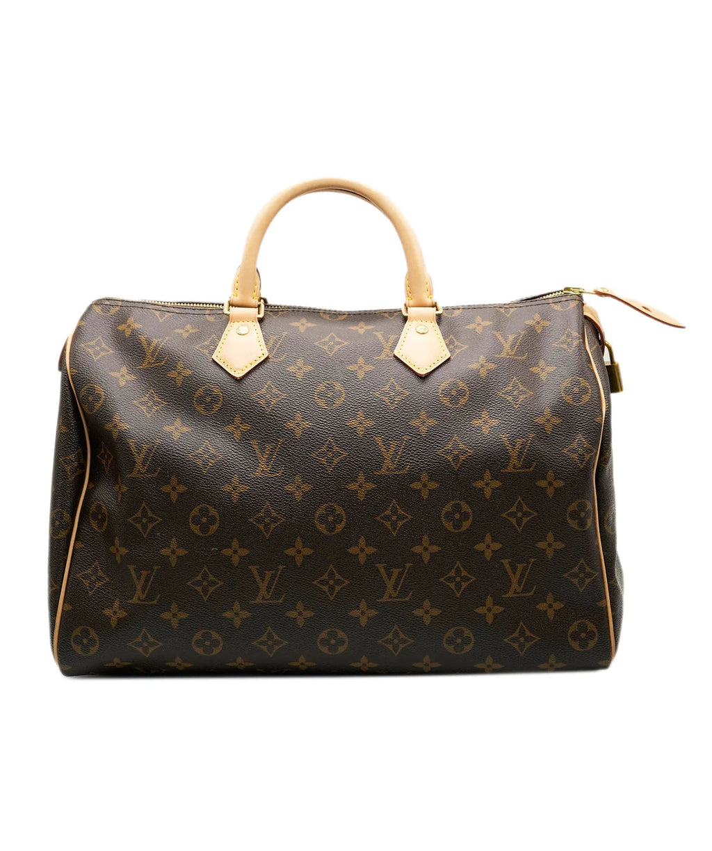 Louis Vuitton Louis Vuitton Monogram Canvas Speedy 35