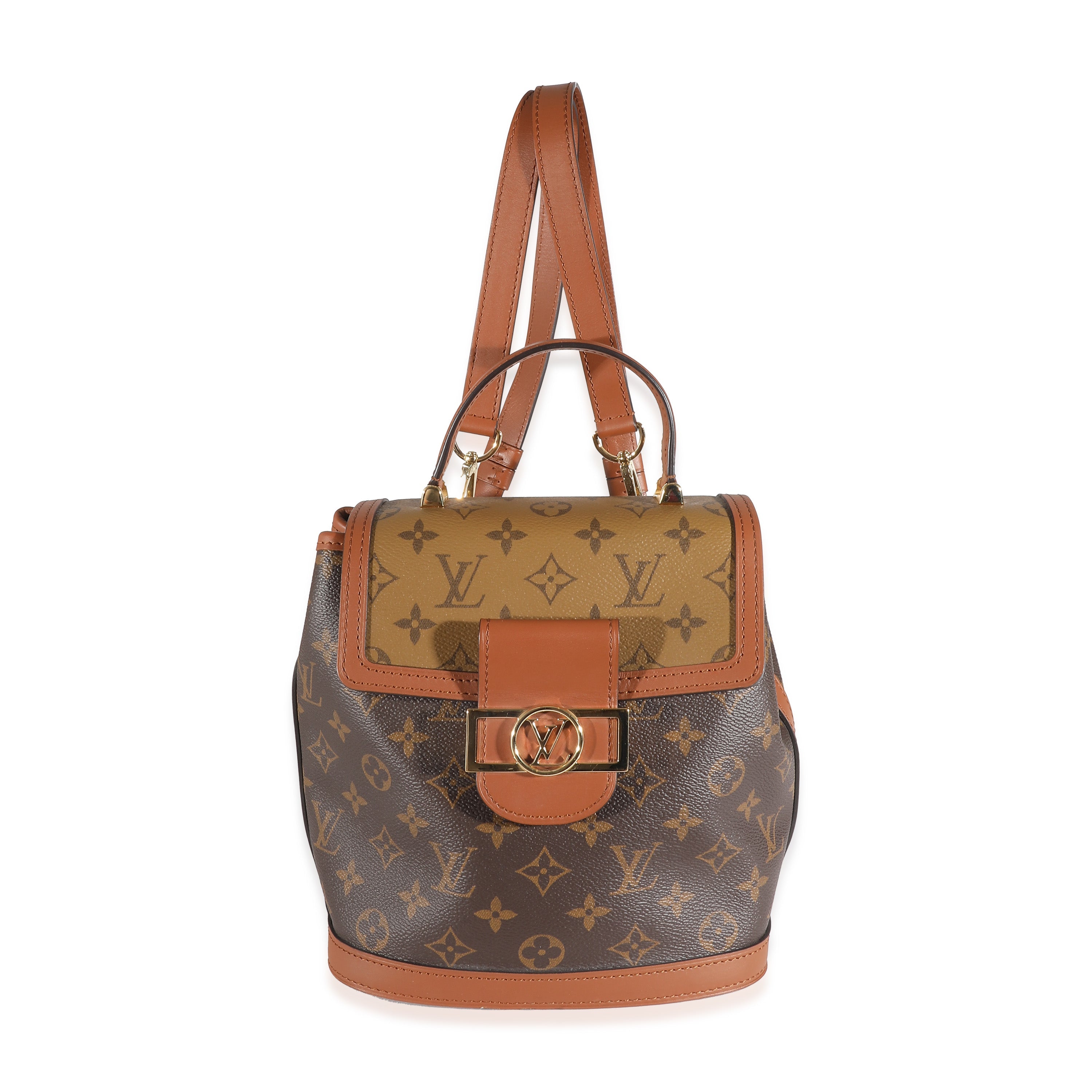 Louis Vuitton Monogram Reverse Canvas Dauphine Backpack
