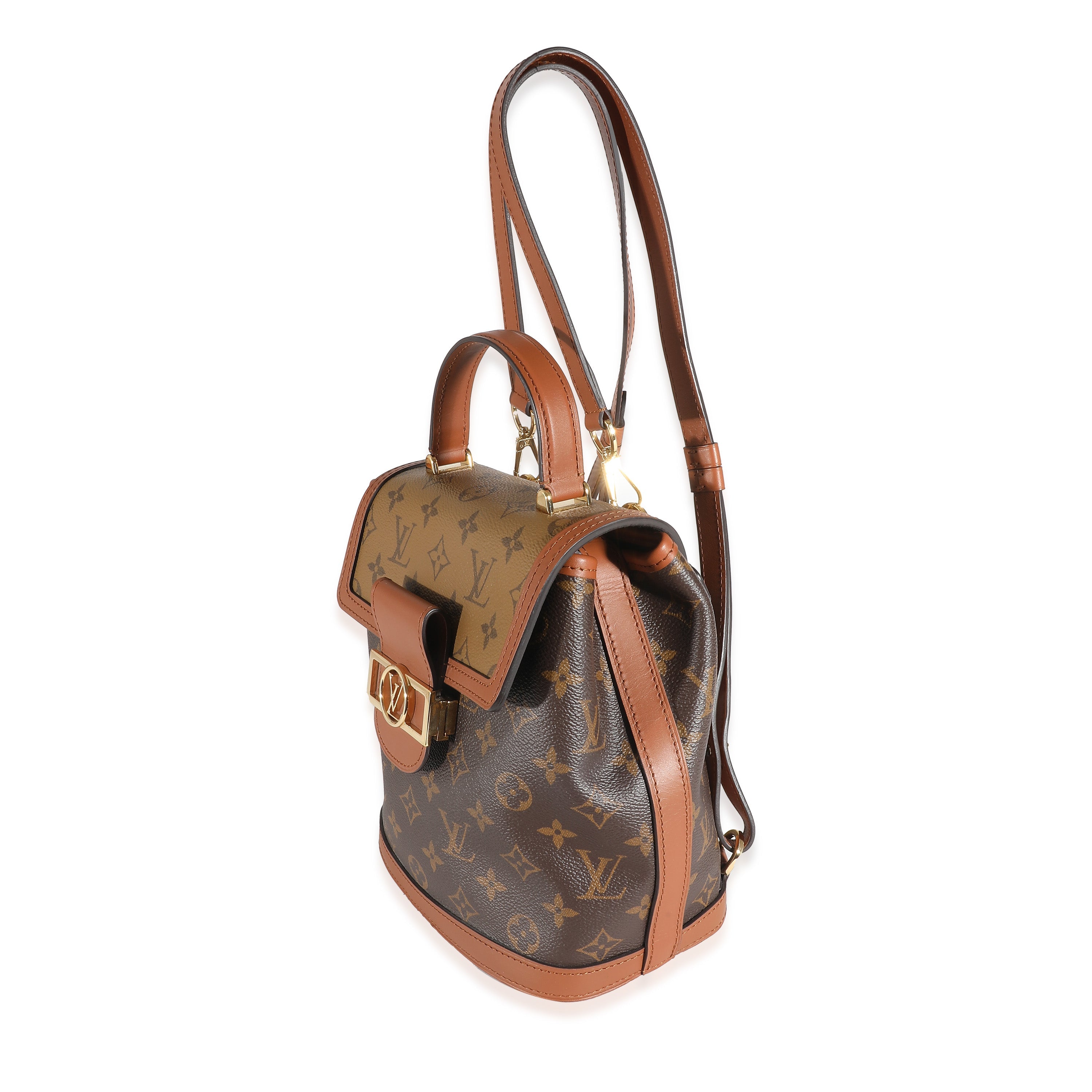 Louis Vuitton Monogram Reverse Canvas Dauphine Backpack