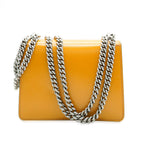 Gucci Yellow Beige Navy Tricolour Leather Mini Dionysus