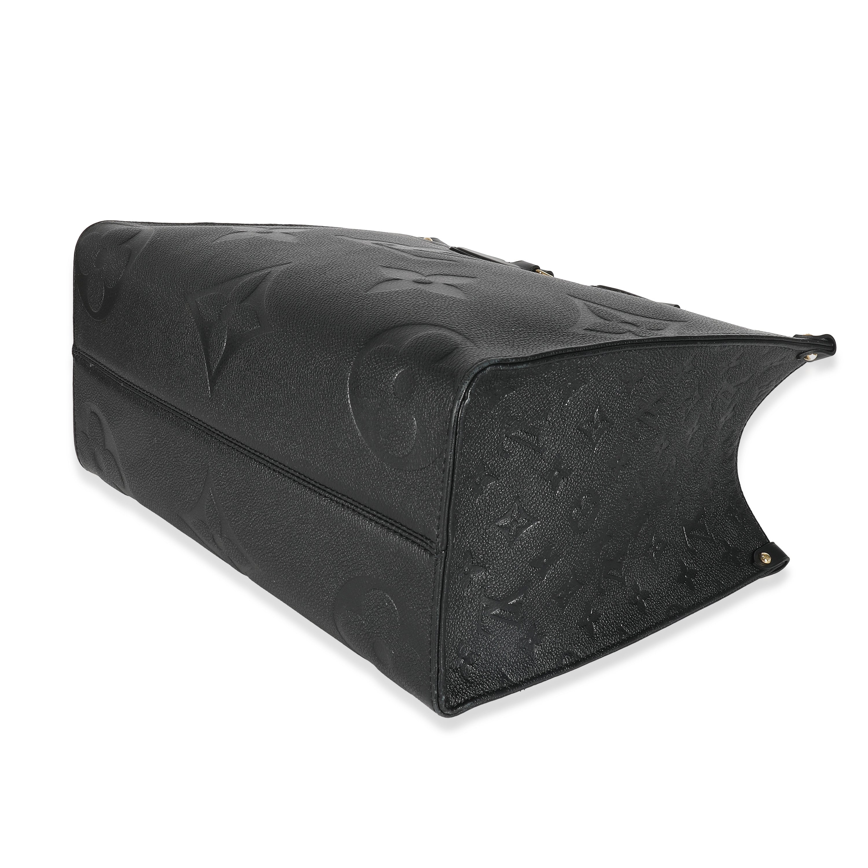 Louis Vuitton Black Empreinte Onthego MM