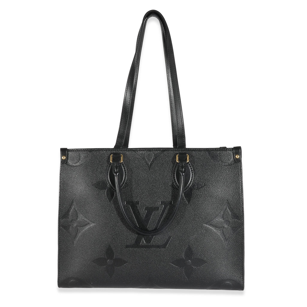 Louis Vuitton Black Empreinte Onthego MM