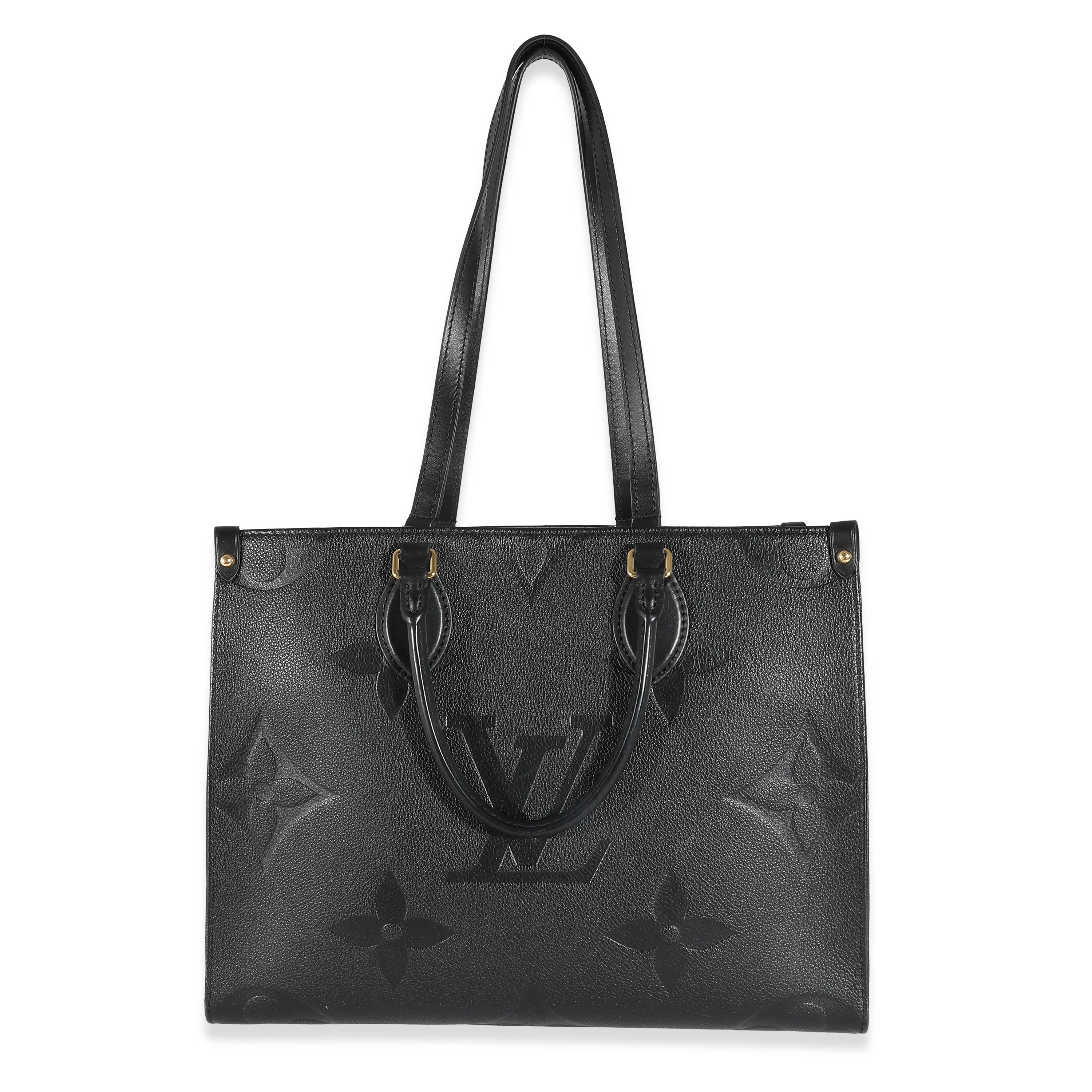 Louis Vuitton Black Empreinte Onthego MM