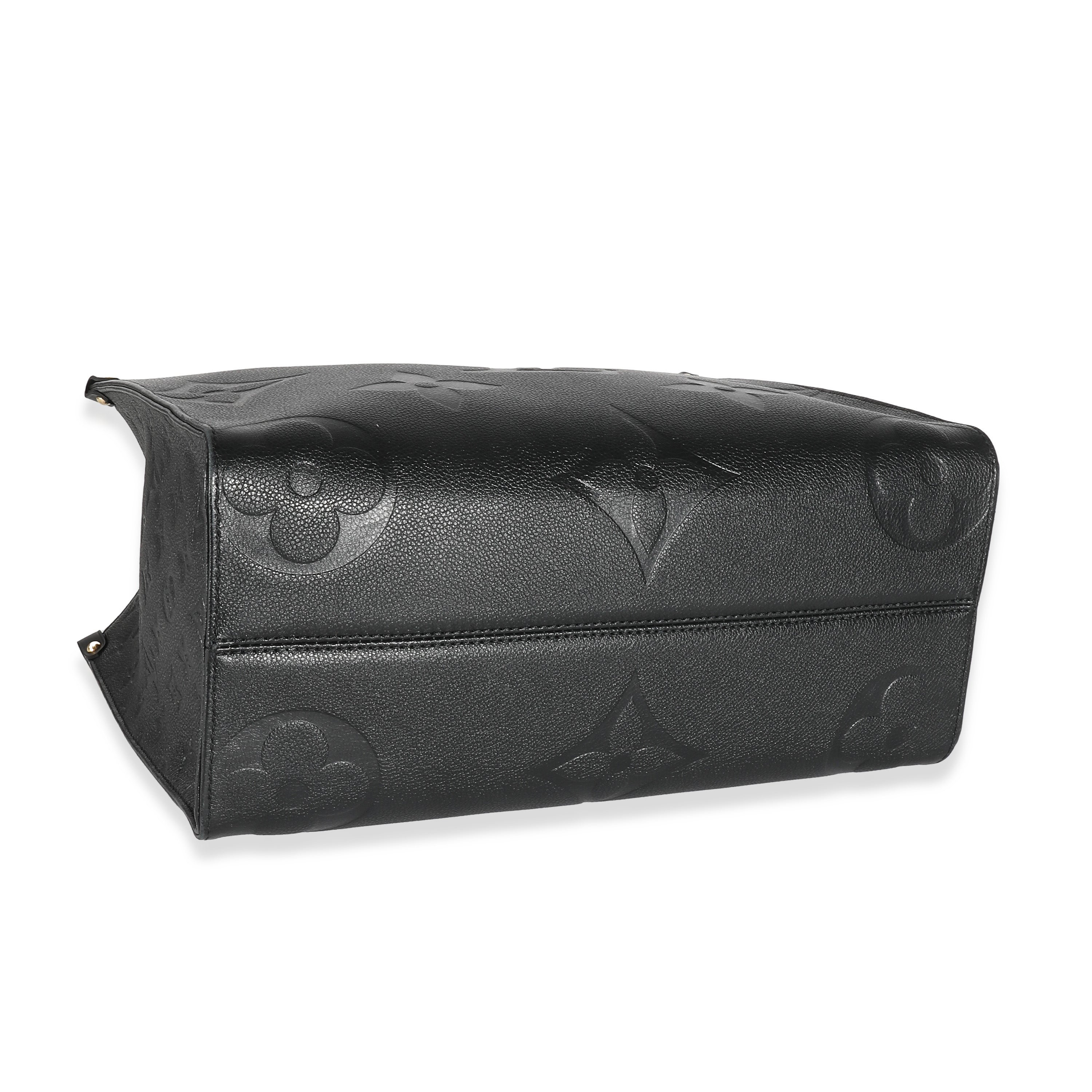 Louis Vuitton Black Empreinte Onthego MM