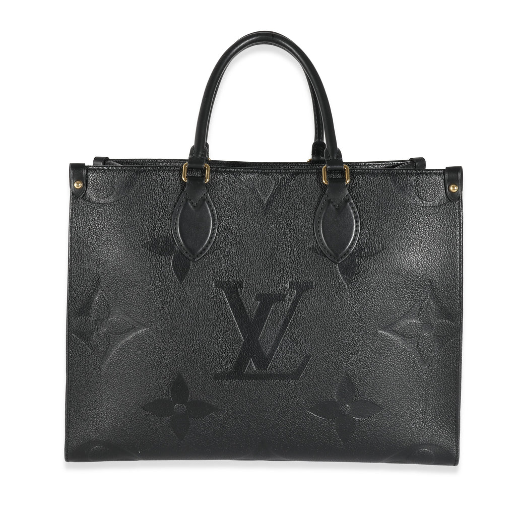 Louis Vuitton Black Empreinte Onthego MM