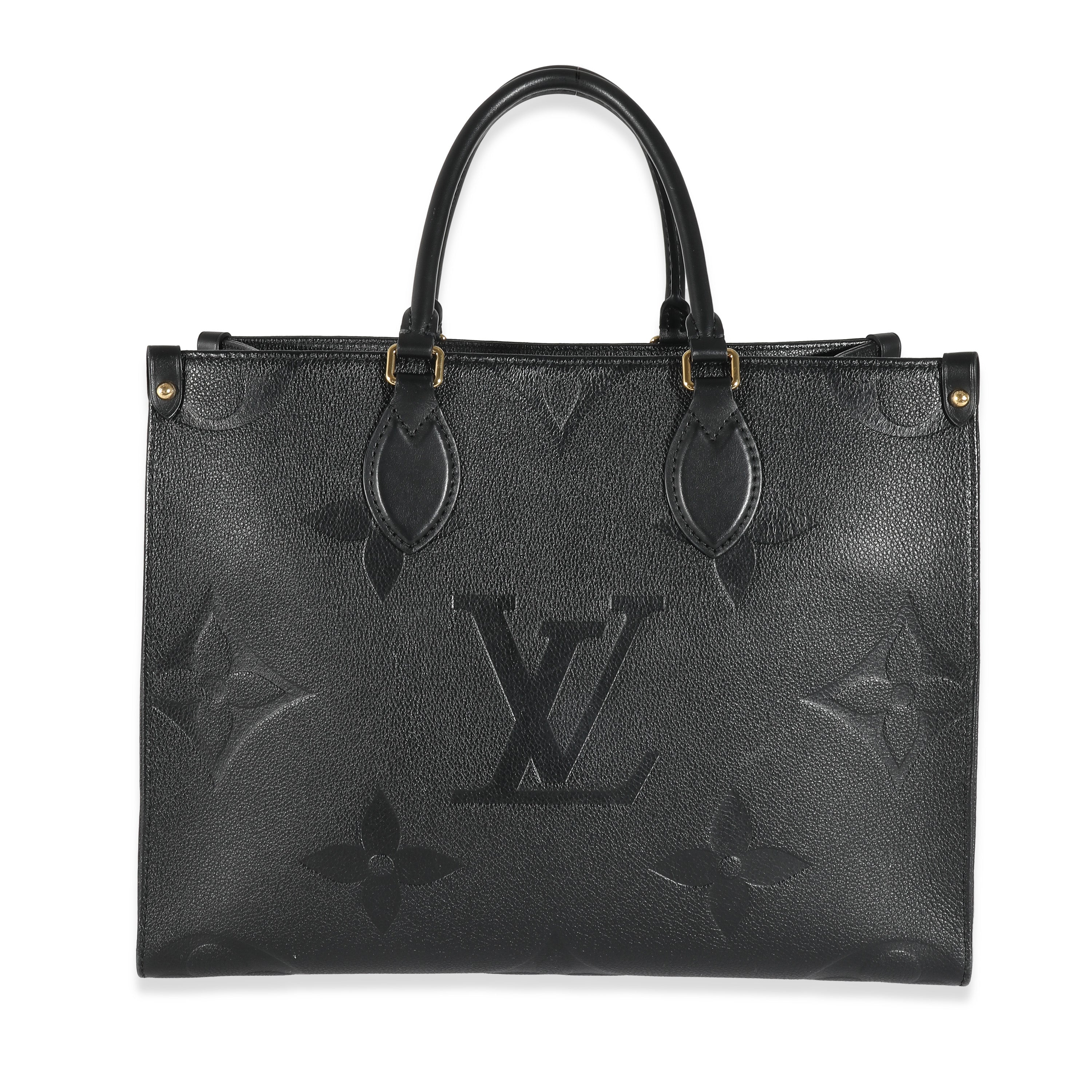 Louis Vuitton Black Empreinte Onthego MM