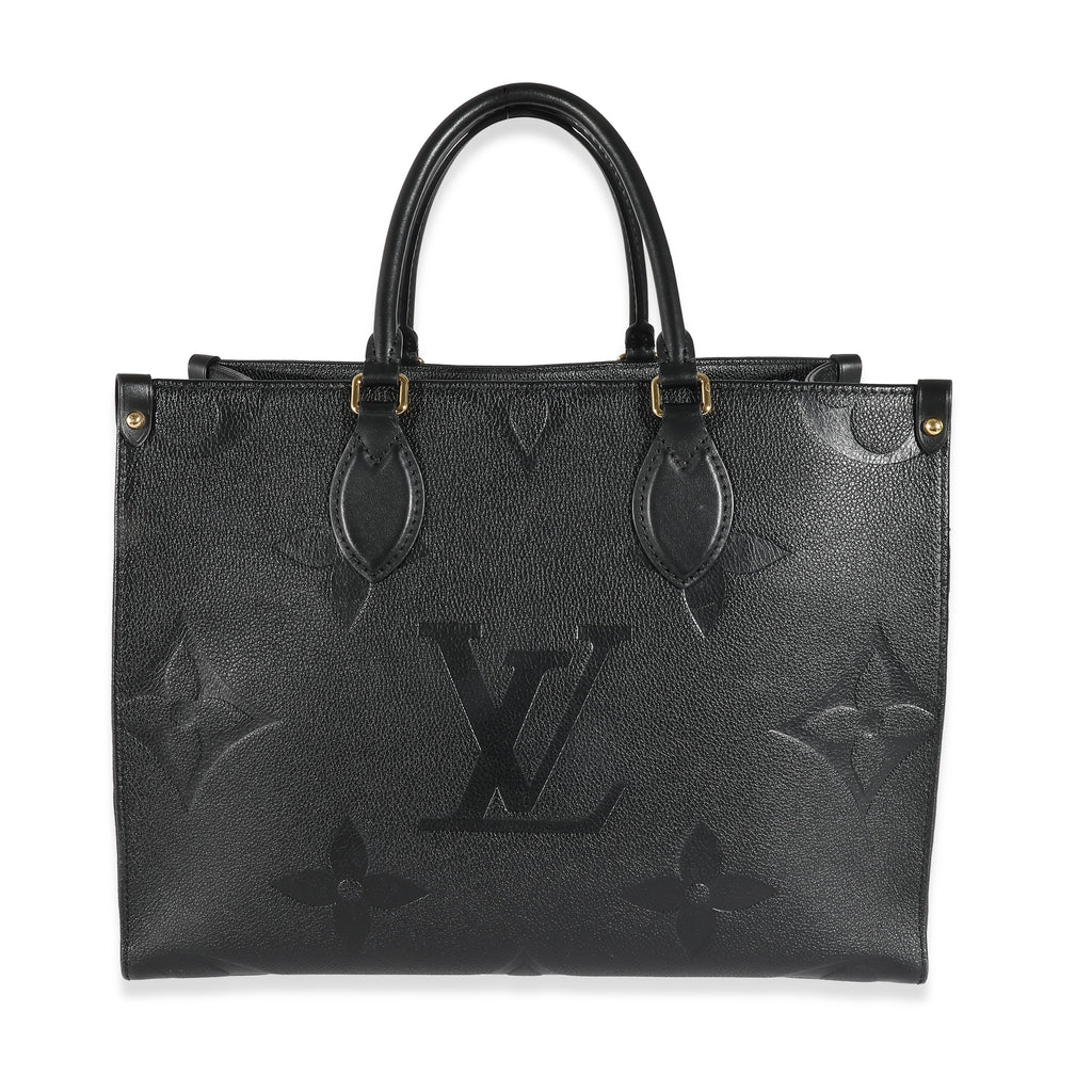 Louis Vuitton Black Empreinte Onthego MM