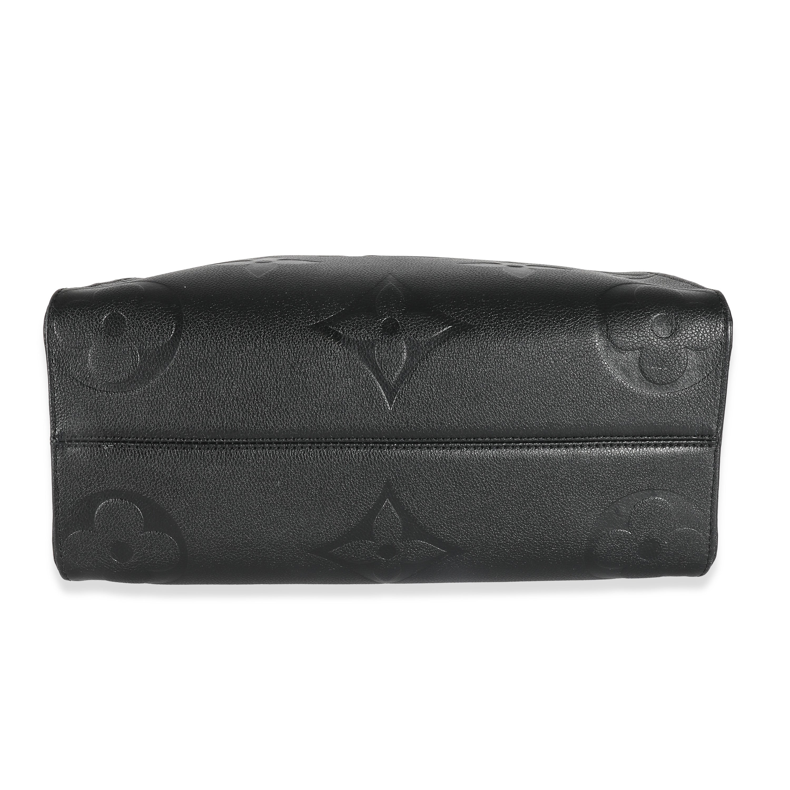 Louis Vuitton Black Empreinte Onthego MM