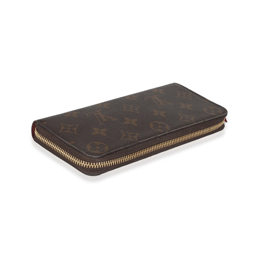 Louis Vuitton Louis Vuitton Fuchsia Monogram Canvas Clemence Wallet
