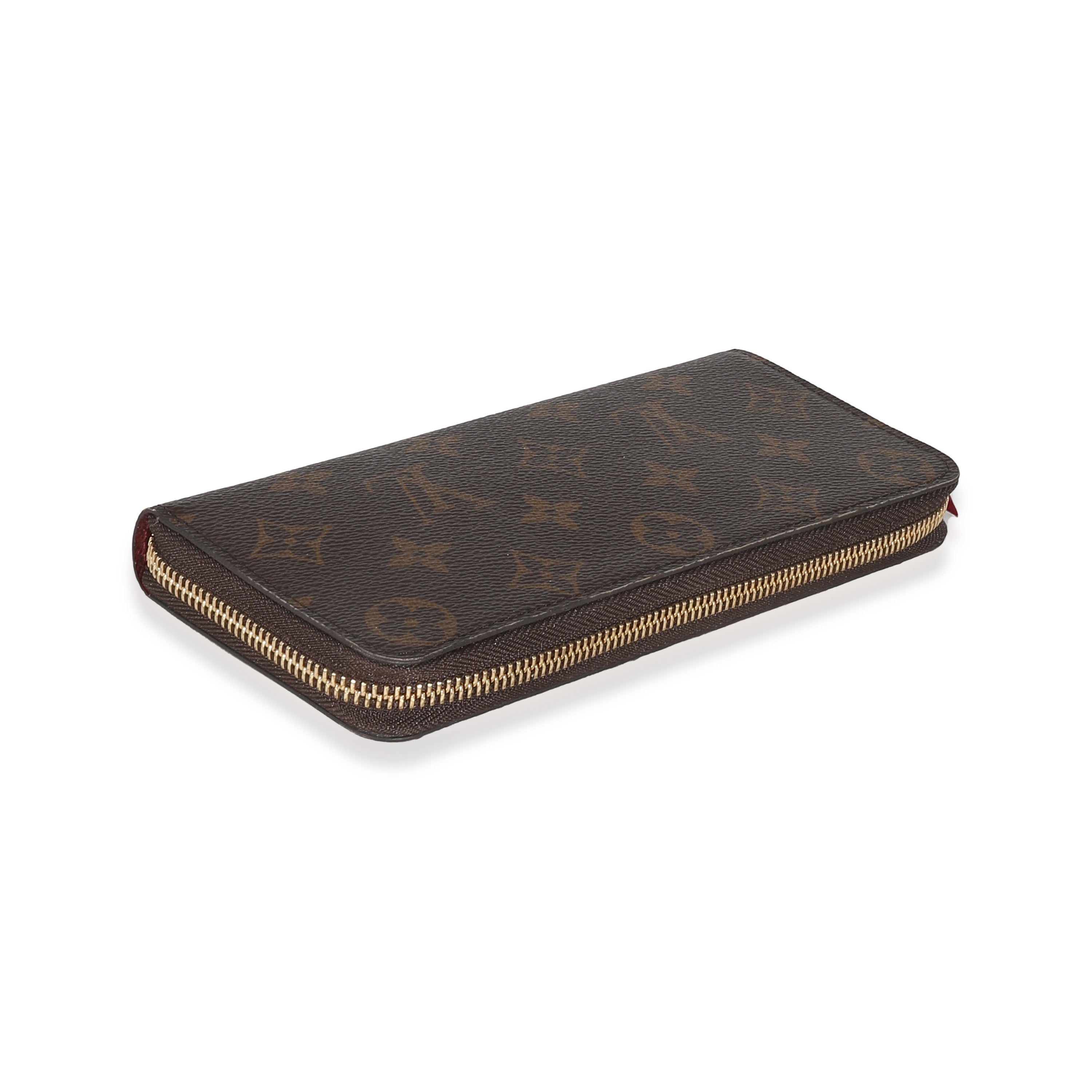 Louis Vuitton Louis Vuitton Fuchsia Monogram Canvas Clemence Wallet