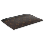 Louis Vuitton Louis Vuitton Black Monogram Canvas Slim Purse