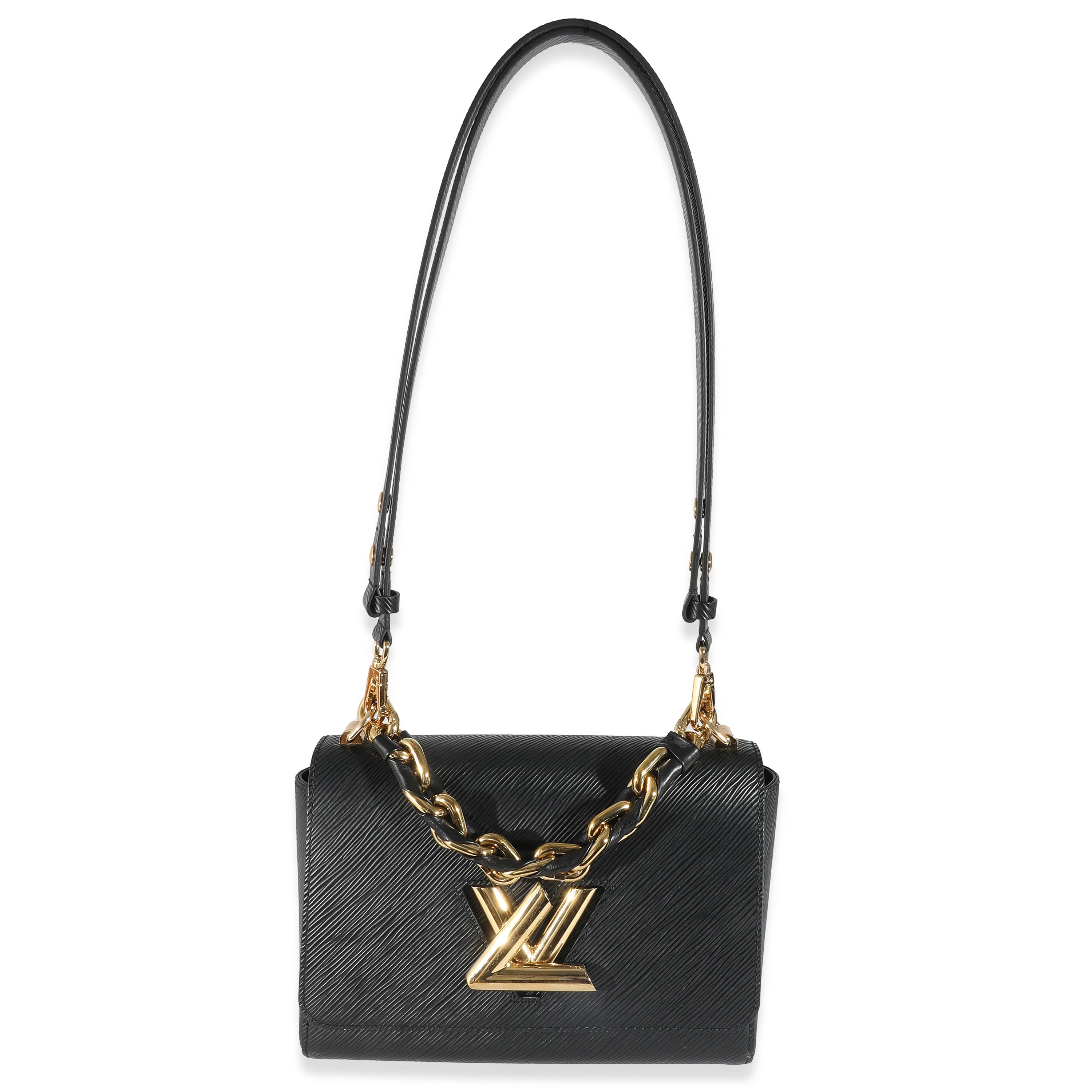 Louis Vuitton Louis Vuitton Black Epi Twist MM 