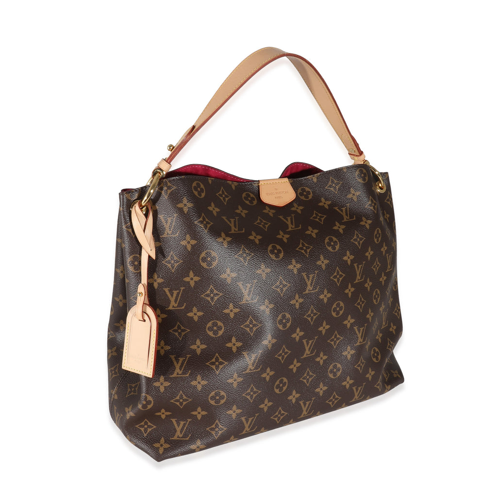 Louis Vuitton Louis Vuitton Peony Monogram Canvas Graceful MM