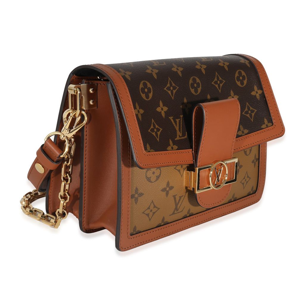 Louis Vuitton Louis Vuitton Reverse Monogram Canvas Dauphine MM