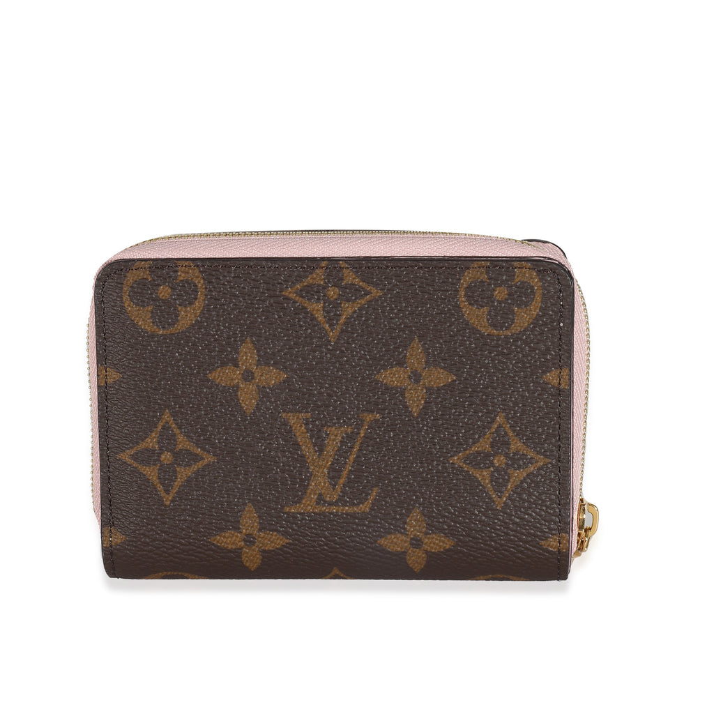 Louis Vuitton Louis Vuitton Rose Ballerine Monogram Canvas Lou Wallet