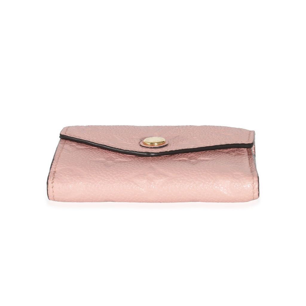 Louis Vuitton Louis Vuitton Rose Poudre Monogram Empreinte Zoé Wallet