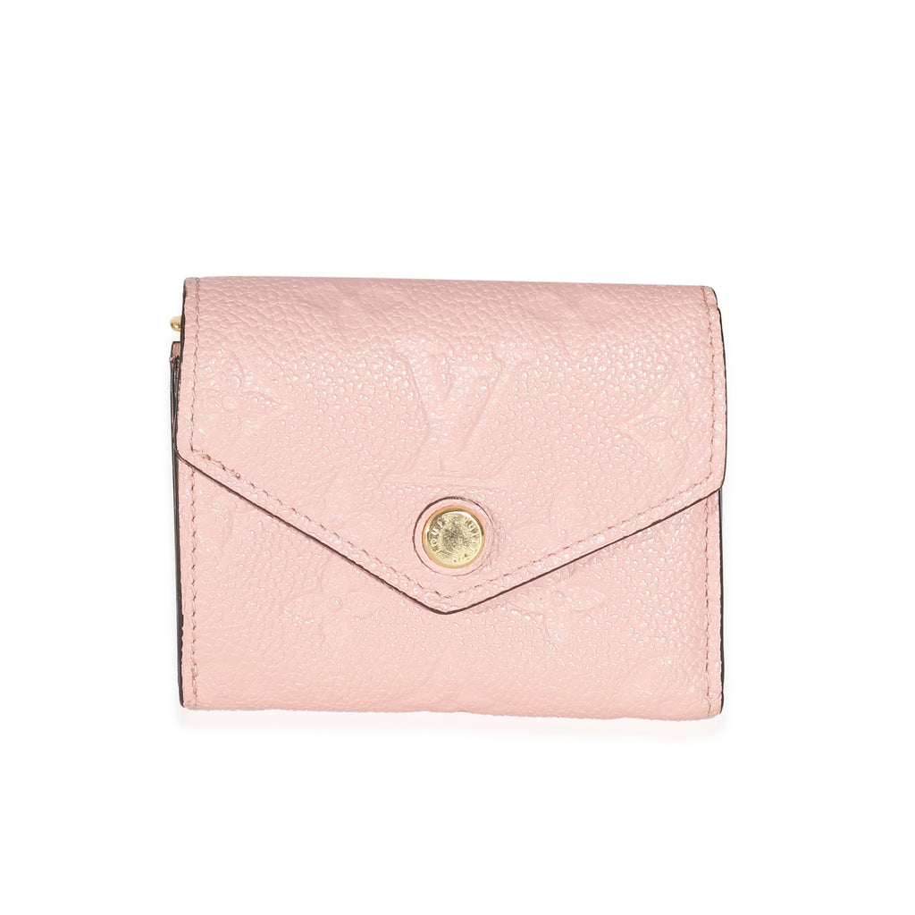 Louis Vuitton Louis Vuitton Rose Poudre Monogram Empreinte Zoé Wallet