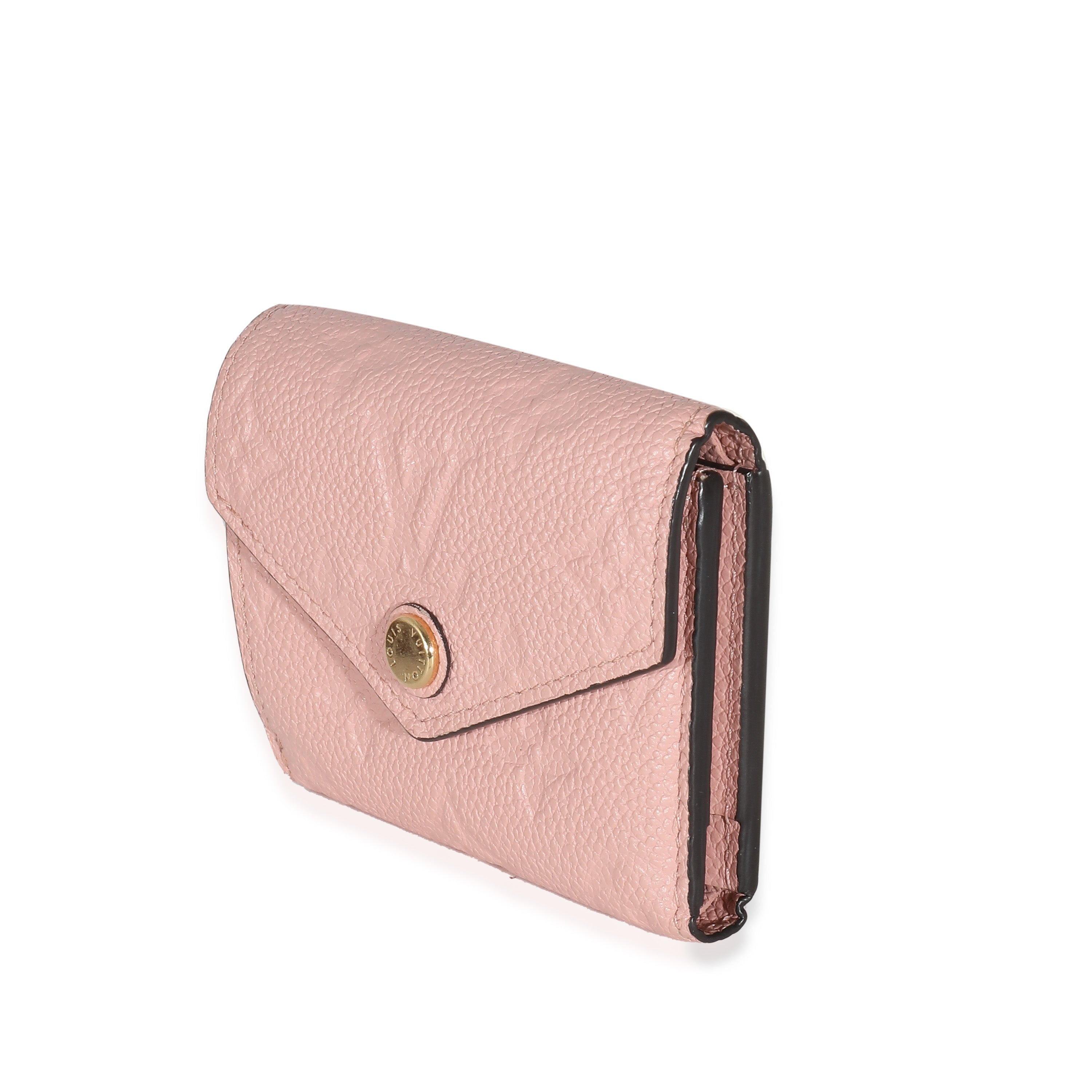 Louis Vuitton Louis Vuitton Rose Poudre Monogram Empreinte Zoé Wallet