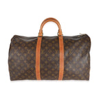 Louis Vuitton Louis Vuitton Vintage Monogram Canvas Keepall 50