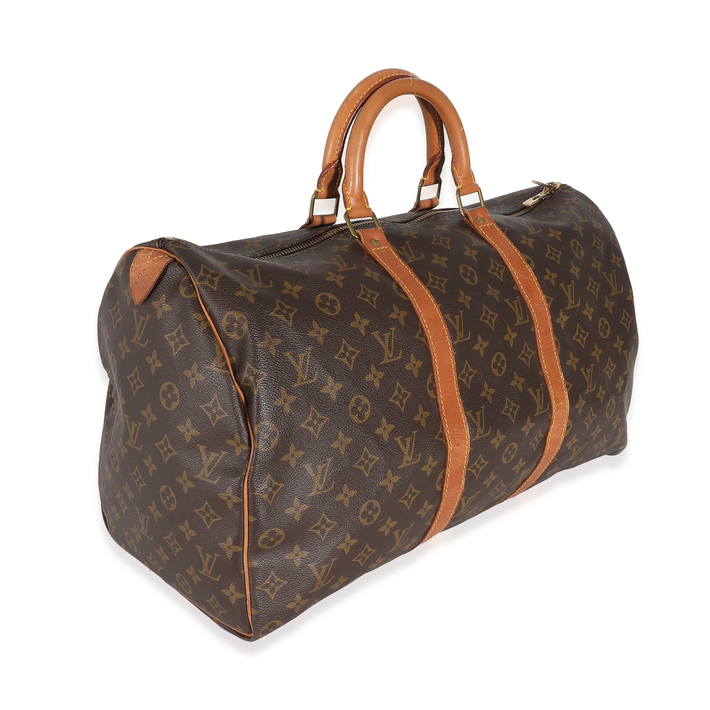 Louis Vuitton Louis Vuitton Vintage Monogram Canvas Keepall 50