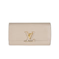 Louis Vuitton Louis Vuitton Pebble Taurillon Capucines Wallet