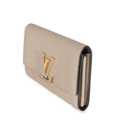Louis Vuitton Louis Vuitton Pebble Taurillon Capucines Wallet