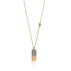 Louis Vuitton Louis Vuitton Nanogram Gold Plated Necklace