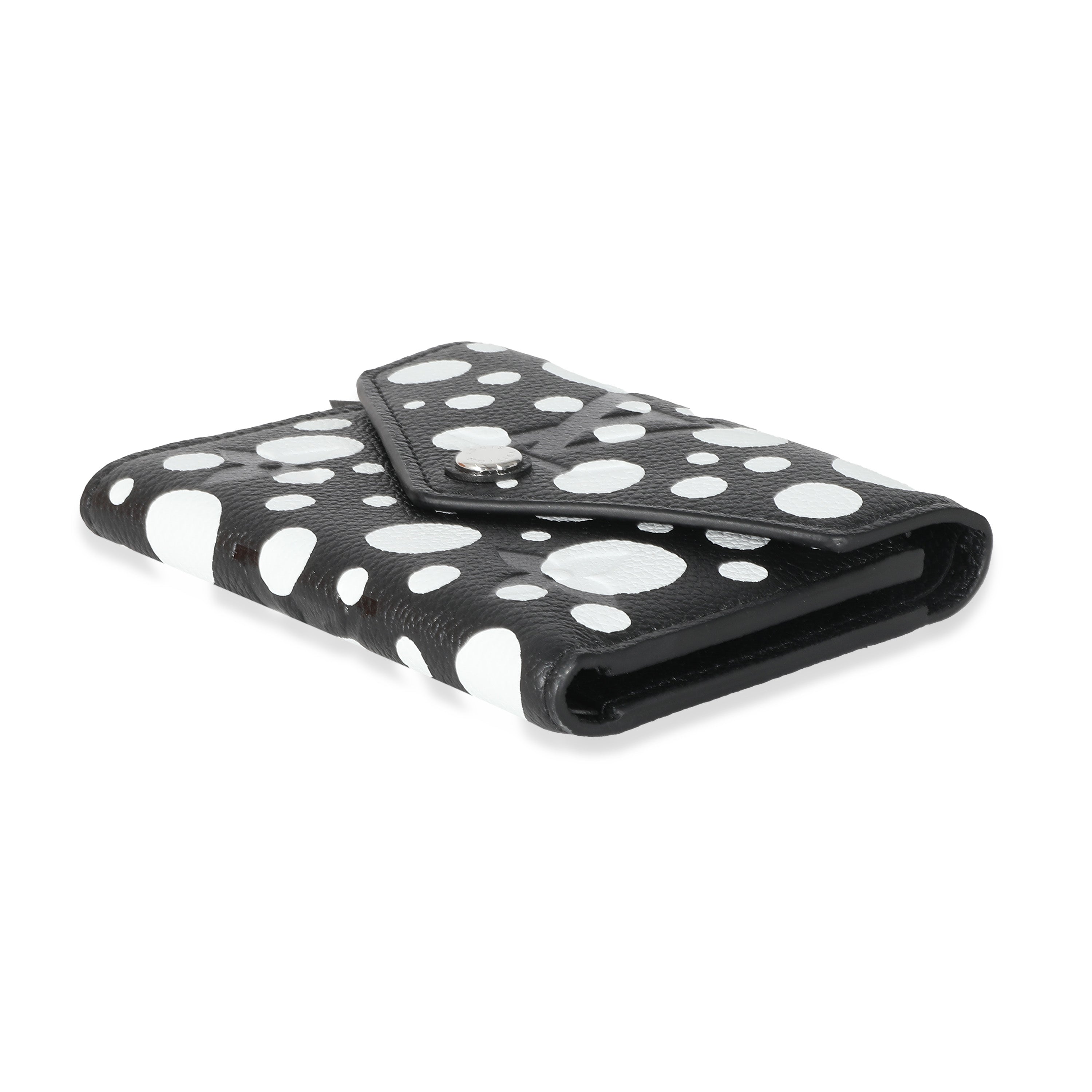 Louis Vuitton Louis Vuitton X YK Black & White Monogram Empreinte Victorine Wallet