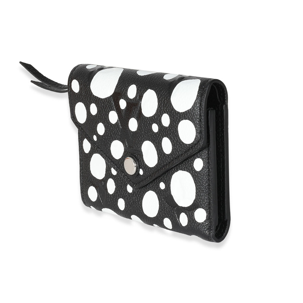 Louis Vuitton Louis Vuitton X YK Black & White Monogram Empreinte Victorine Wallet