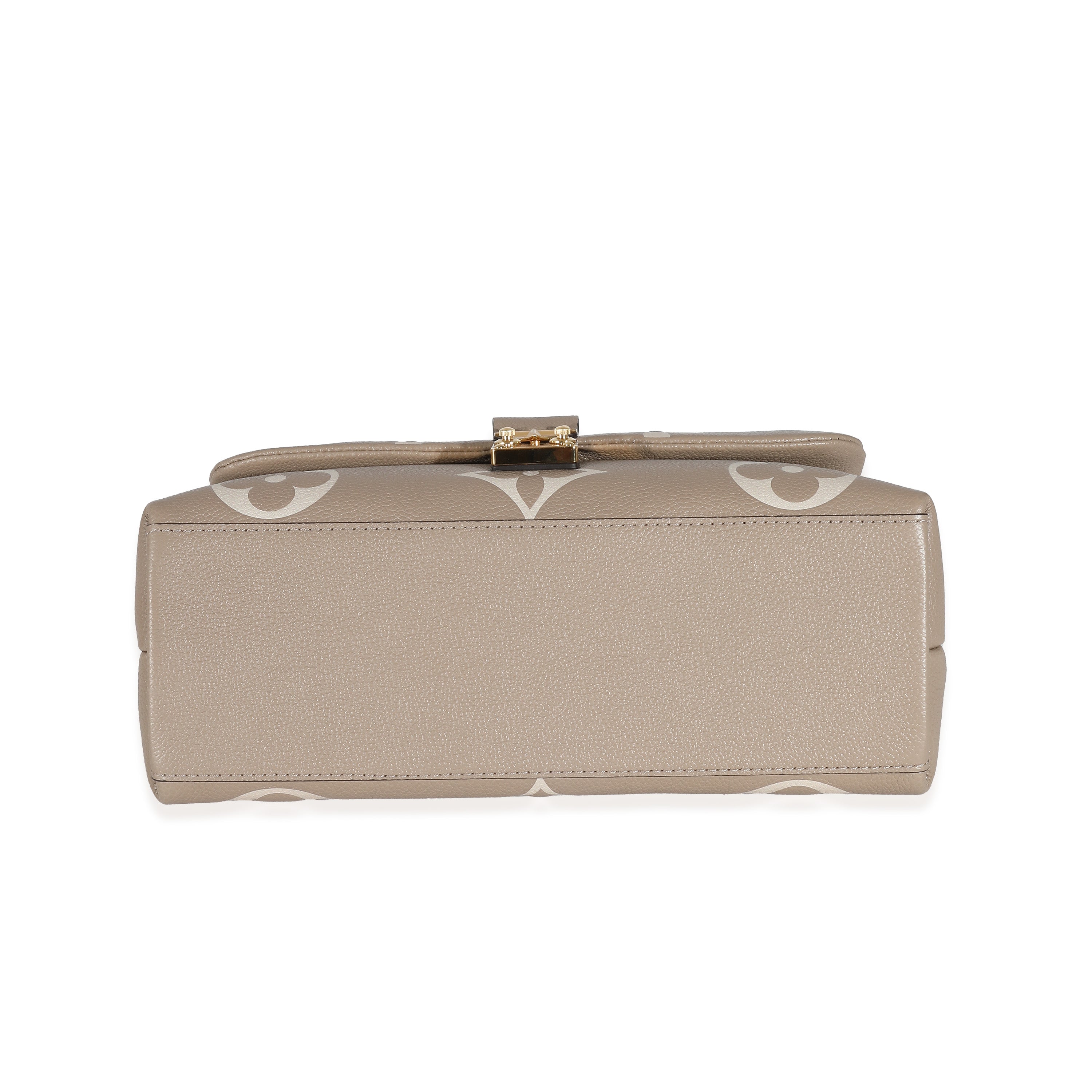 Louis Vuitton Louis Vuitton Dove Gray Crème Beige Empreinte Madeleine MM
