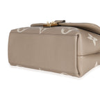 Louis Vuitton Louis Vuitton Dove Gray Crème Beige Empreinte Madeleine MM