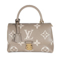 Louis Vuitton Louis Vuitton Dove Gray Crème Beige Empreinte Madeleine MM