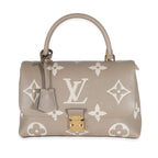 Louis Vuitton Louis Vuitton Dove Gray Crème Beige Empreinte Madeleine MM