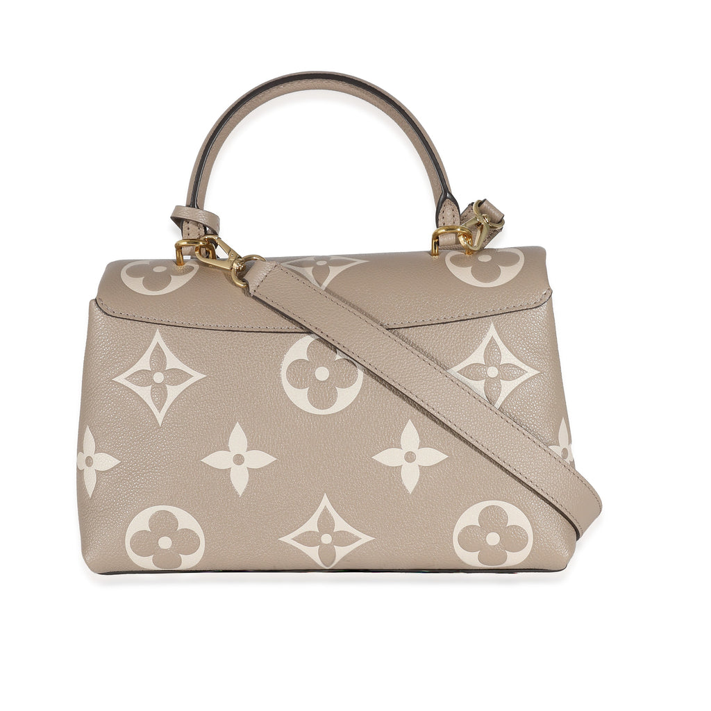 Louis Vuitton Louis Vuitton Dove Gray Crème Beige Empreinte Madeleine MM