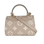 Louis Vuitton Louis Vuitton Dove Gray Crème Beige Empreinte Madeleine MM