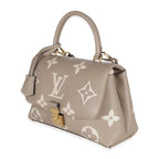 Louis Vuitton Louis Vuitton Dove Gray Crème Beige Empreinte Madeleine MM