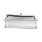 Louis Vuitton Louis Vuitton Silver Calfskin Mylockme Chain Pochette
