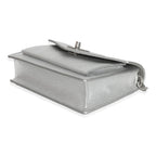 Louis Vuitton Louis Vuitton Silver Calfskin Mylockme Chain Pochette