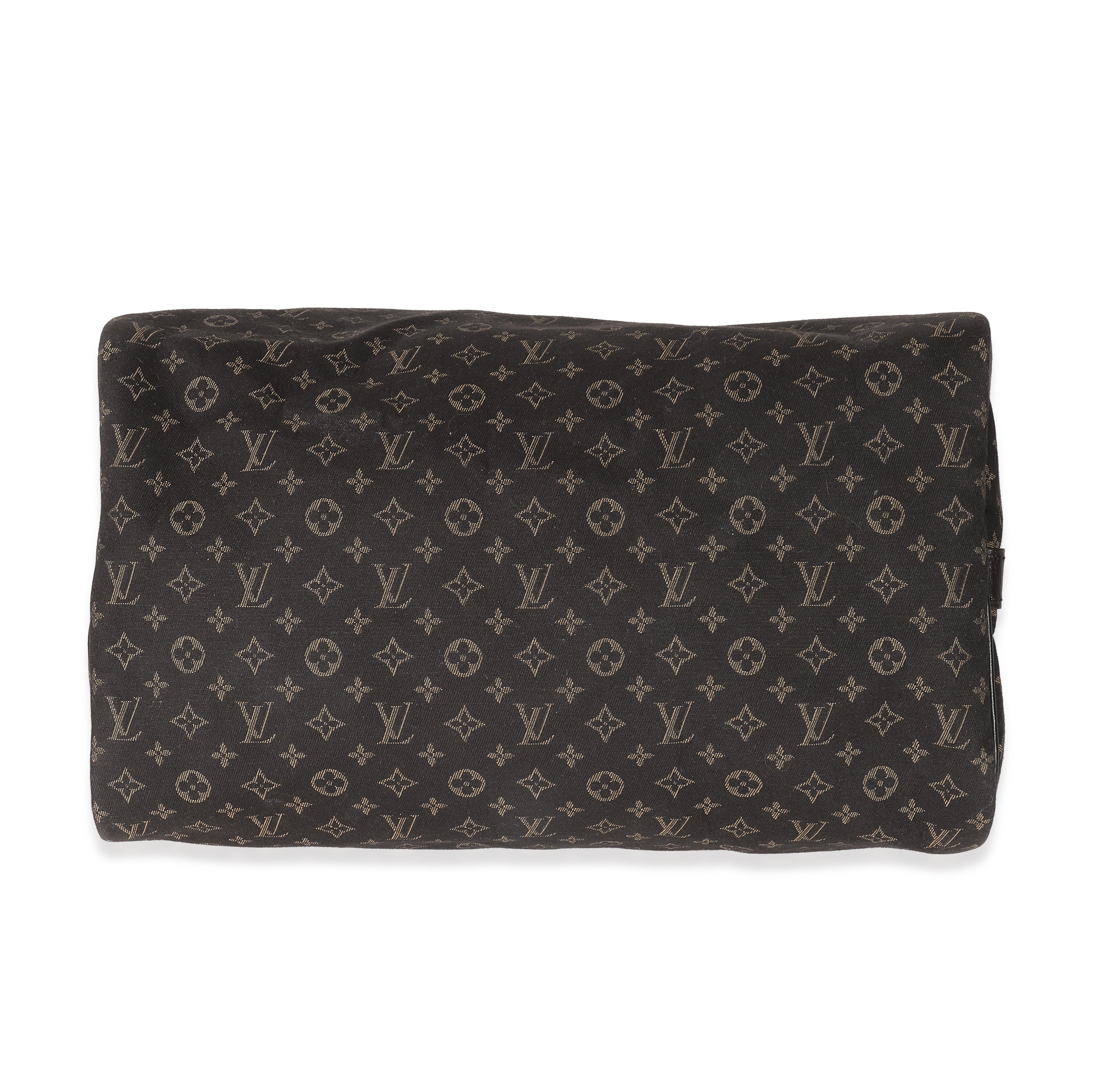 Louis Vuitton Louis Vuitton Brown Monogram Canvas Mini Lin Speedy Bandouliere 30