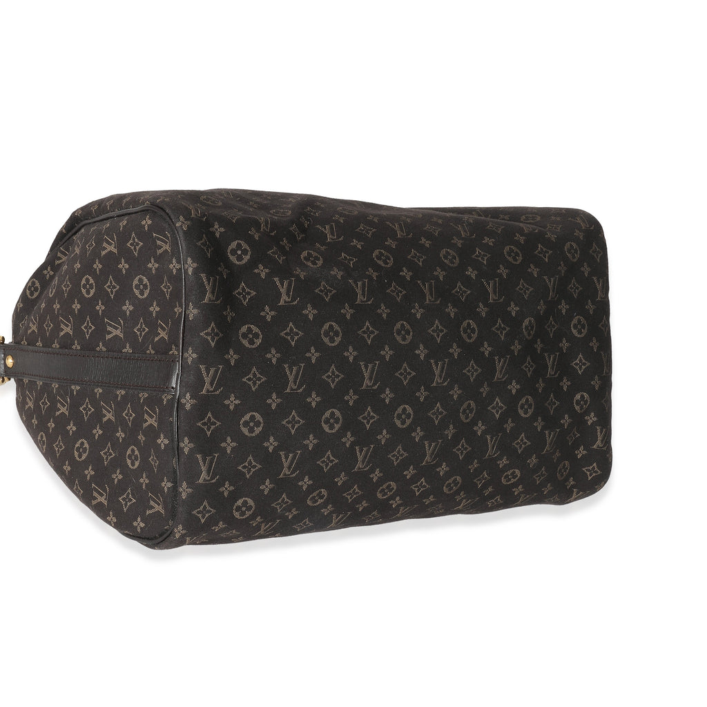 Louis Vuitton Louis Vuitton Brown Monogram Canvas Mini Lin Speedy Bandouliere 30