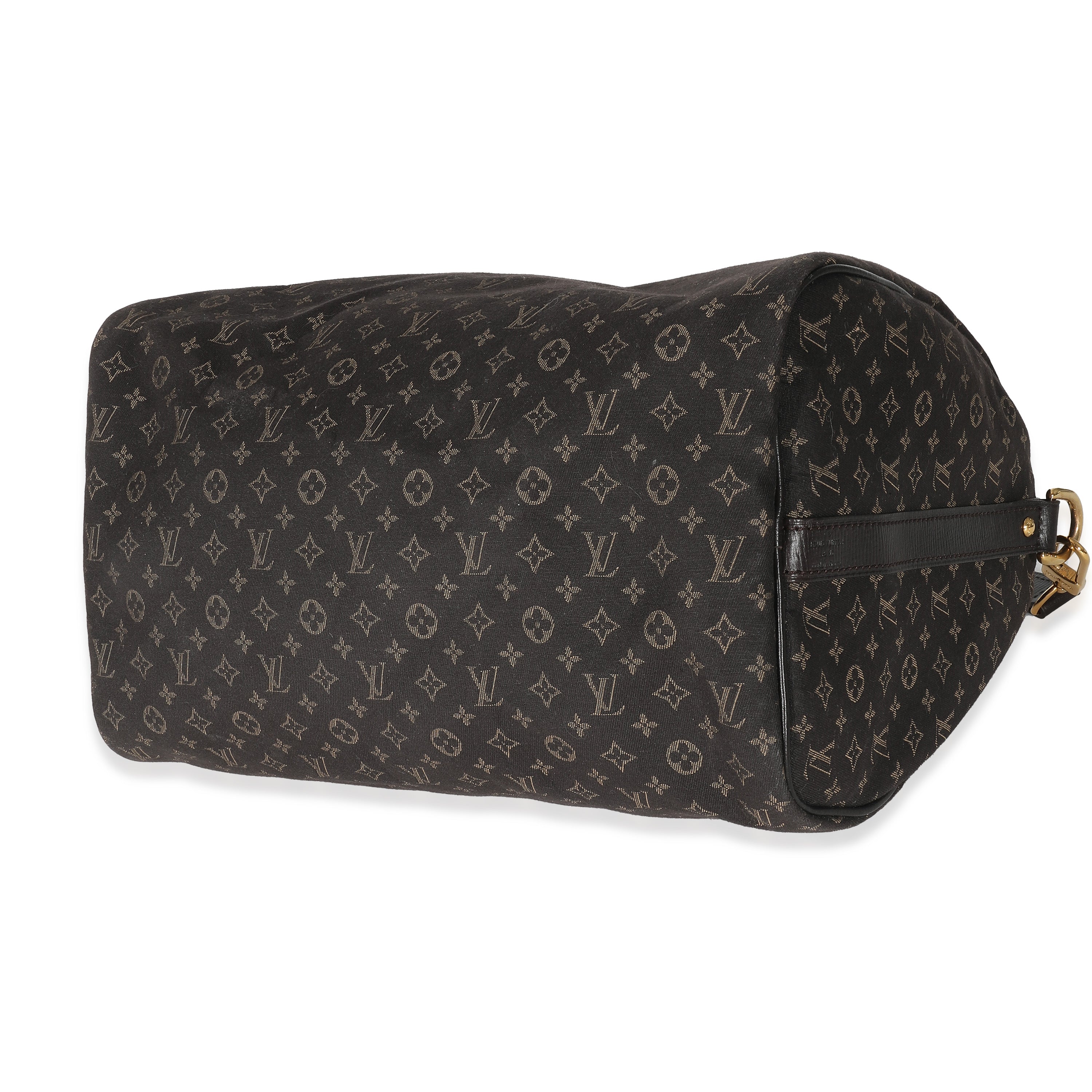 Louis Vuitton Louis Vuitton Brown Monogram Canvas Mini Lin Speedy Bandouliere 30