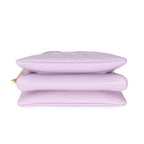 Louis Vuitton Louis Vuitton Purple Monogram Embossed Lambskin Coussin PM