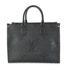Louis Vuitton Louis Vuitton Black Monogram Giant Empreinte Onthego MM