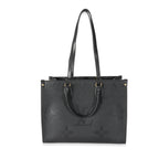 Louis Vuitton Louis Vuitton Black Monogram Giant Empreinte Onthego MM