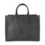 Louis Vuitton Louis Vuitton Black Monogram Giant Empreinte Onthego MM