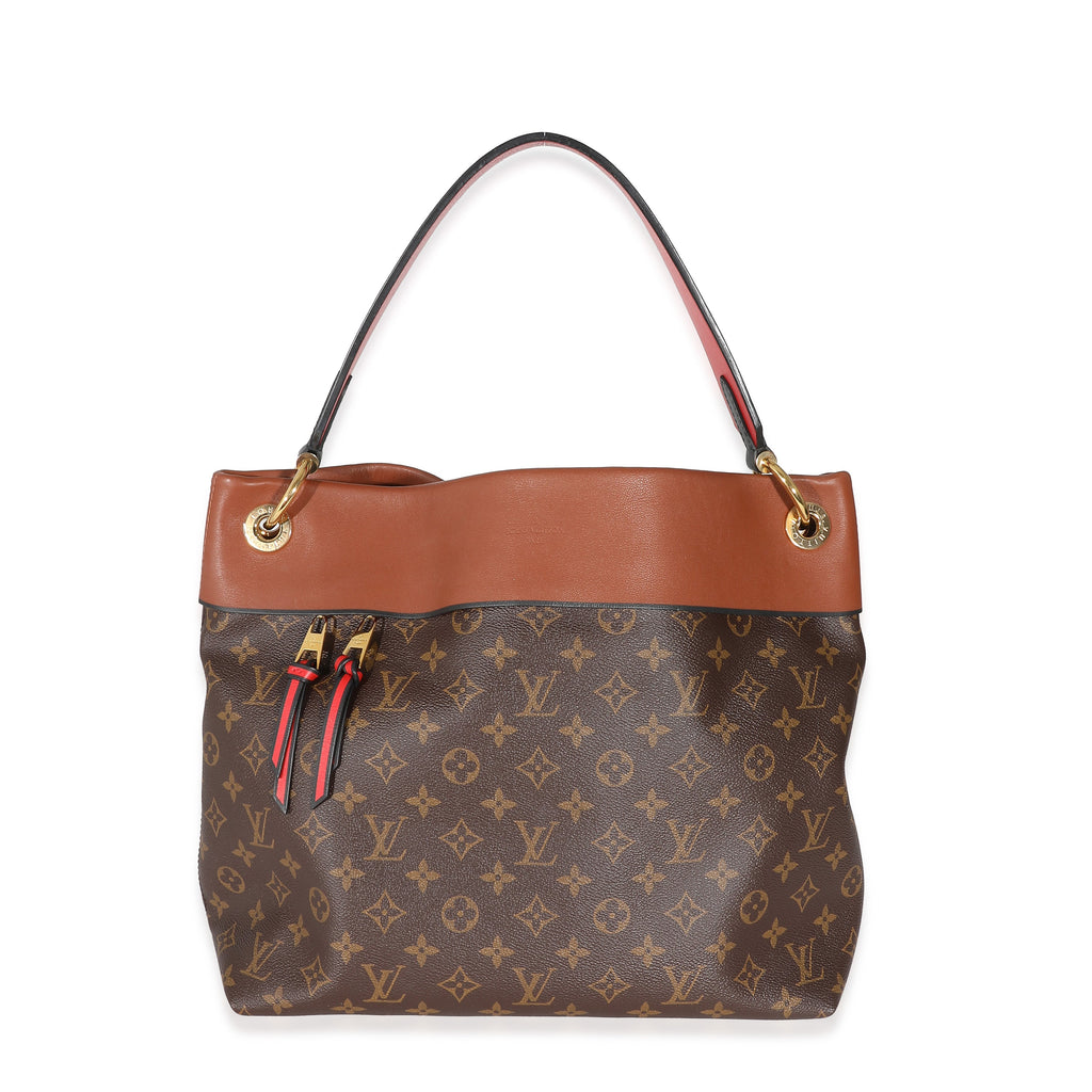 Louis Vuitton Louis Vuitton Caramel Rouge Monogram Canvas Tuileries Besace