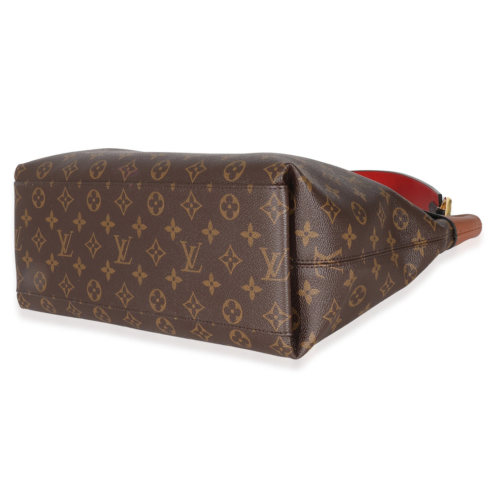 Louis Vuitton Louis Vuitton Caramel Rouge Monogram Canvas Tuileries Besace