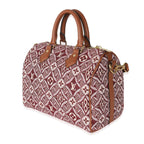 Louis Vuitton Louis Vuitton Bordeaux Jacquard Monogram Since 1854 Speedy Bandoulière 25